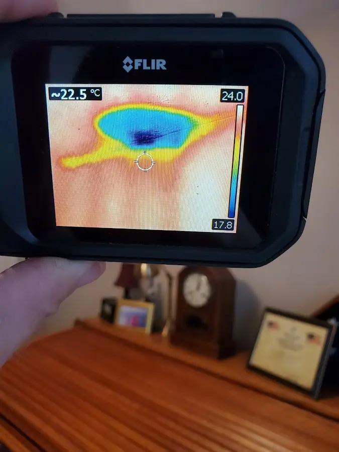 Thermal imaging inspection for water damage in Summerville