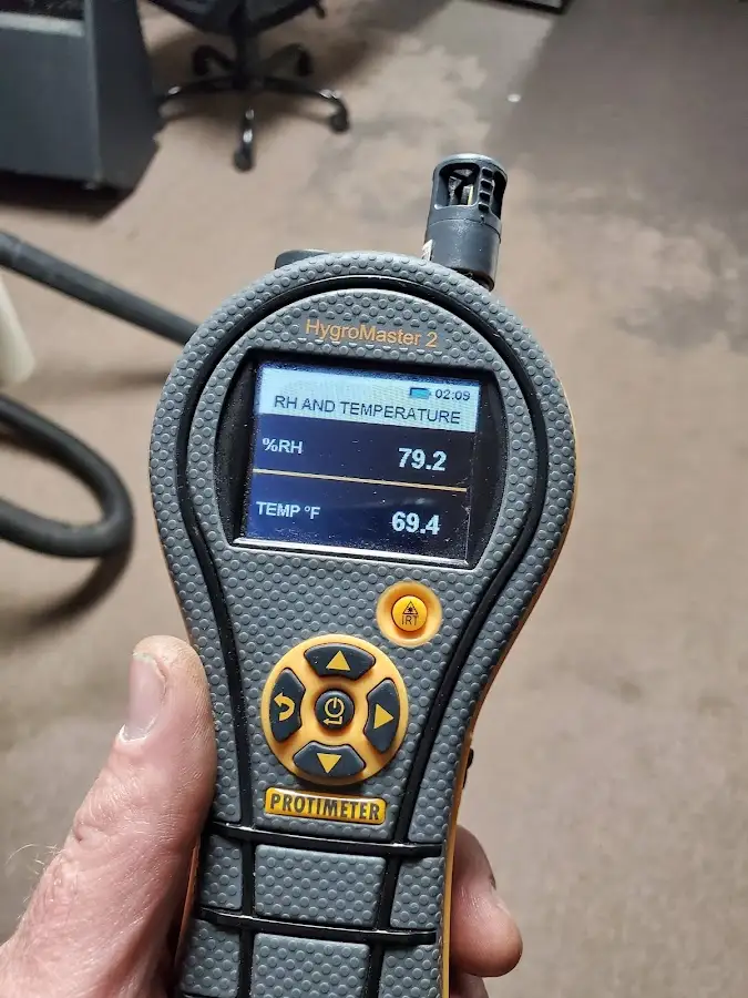 Moisture meter humidity assessment for Fire & Smoke Damage Restoration in Summerville